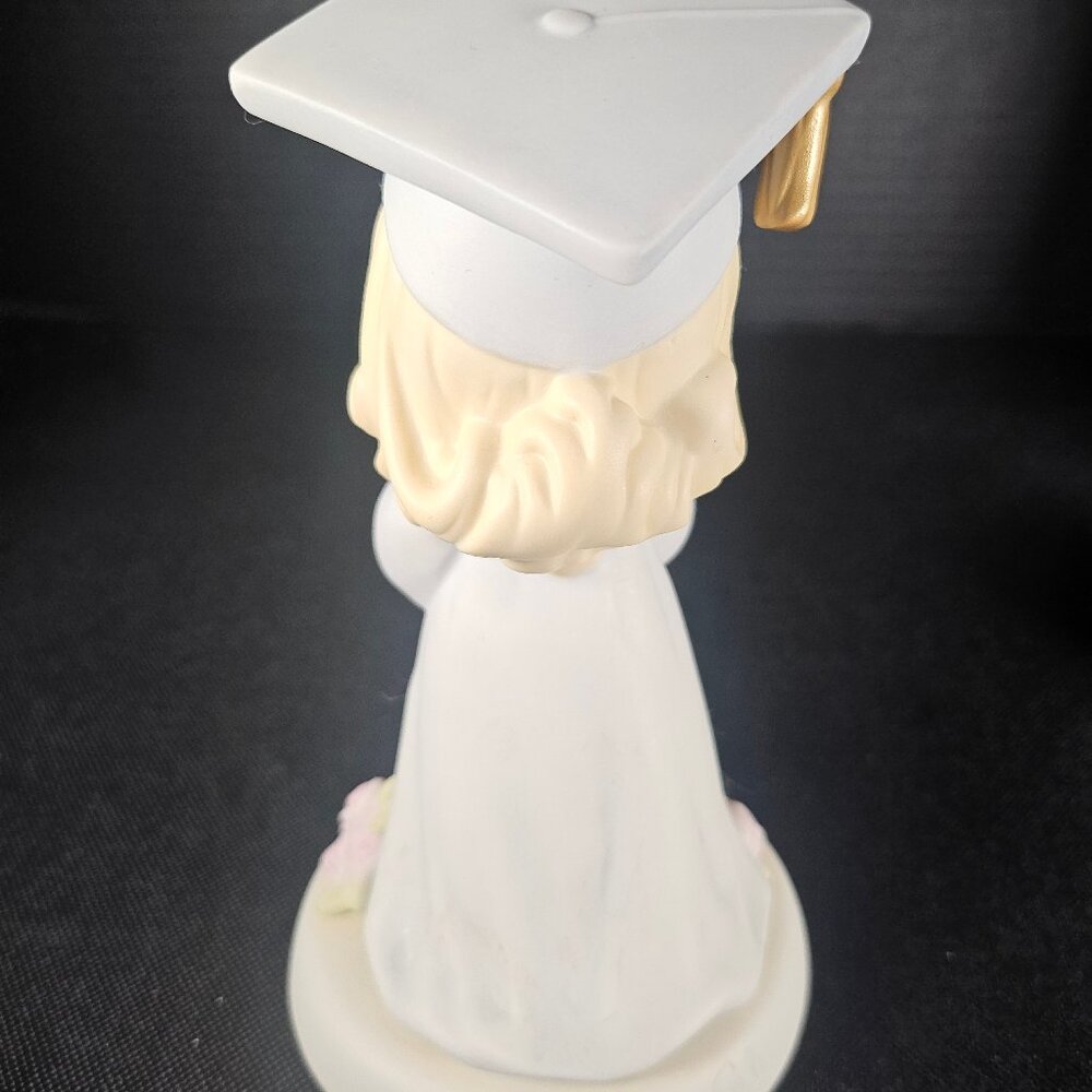Precious Moments Graduation The Lord Is The Hope Of Our Future Blonde Haired - Picture 3 of 9